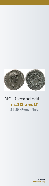 RIC I (second edition) Nero 17 — CANOA