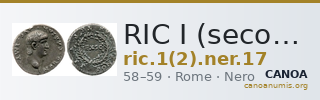 RIC I (second edition) Nero 17 — CANOA