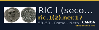 RIC I (second edition) Nero 17 — CANOA