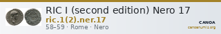 RIC I (second edition) Nero 17 — CANOA