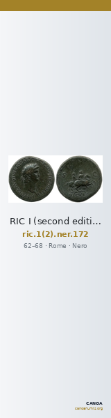 RIC I (second edition) Nero 172 — CANOA