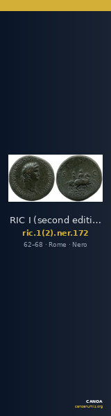 RIC I (second edition) Nero 172 — CANOA