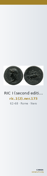RIC I (second edition) Nero 173 — CANOA