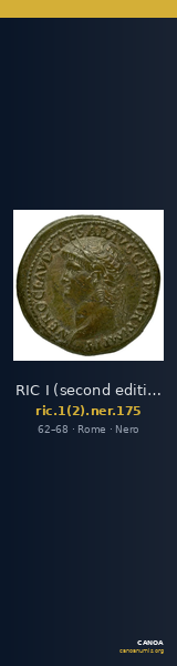 RIC I (second edition) Nero 175 — CANOA
