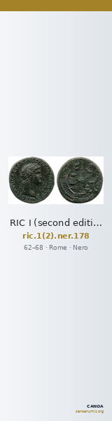 RIC I (second edition) Nero 178 — CANOA