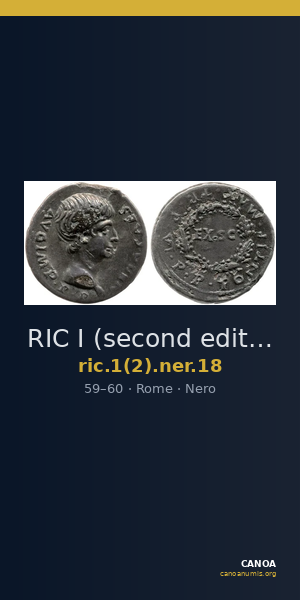 RIC I (second edition) Nero 18 — CANOA