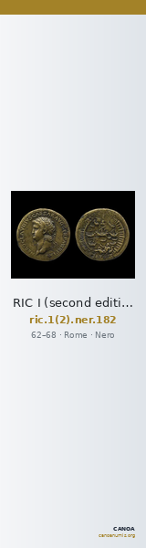 RIC I (second edition) Nero 182 — CANOA