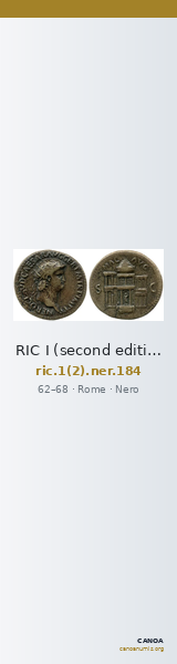 RIC I (second edition) Nero 184 — CANOA