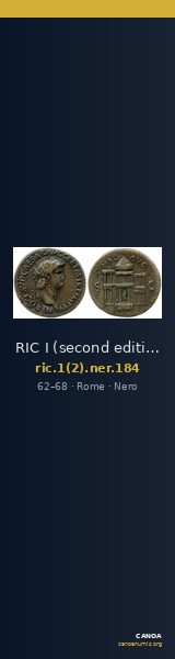 RIC I (second edition) Nero 184 — CANOA