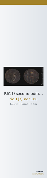 RIC I (second edition) Nero 186 — CANOA