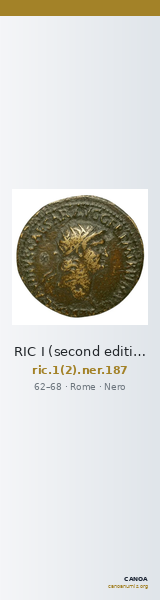 RIC I (second edition) Nero 187 — CANOA
