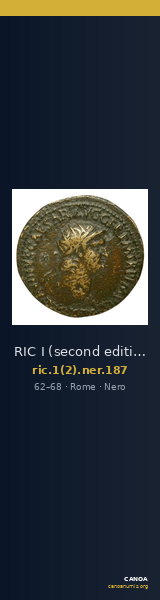 RIC I (second edition) Nero 187 — CANOA