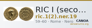 RIC I (second edition) Nero 19 — CANOA
