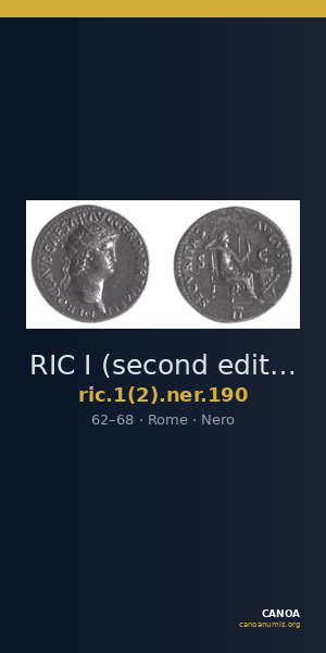 RIC I (second edition) Nero 190 — CANOA