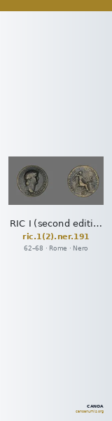 RIC I (second edition) Nero 191 — CANOA