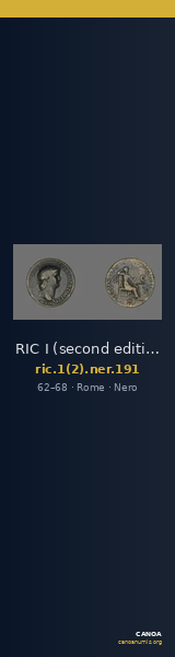 RIC I (second edition) Nero 191 — CANOA