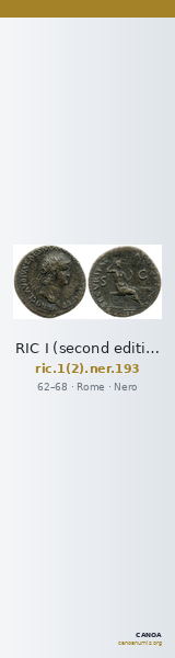 RIC I (second edition) Nero 193 — CANOA