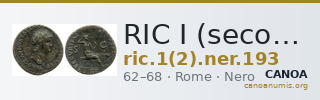 RIC I (second edition) Nero 193 — CANOA