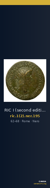 RIC I (second edition) Nero 195 — CANOA