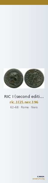 RIC I (second edition) Nero 196 — CANOA
