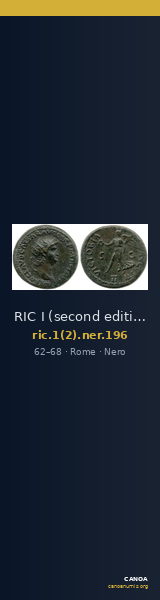 RIC I (second edition) Nero 196 — CANOA