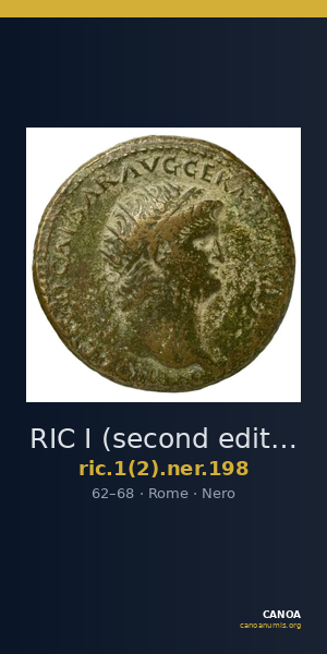 RIC I (second edition) Nero 198 — CANOA