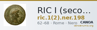 RIC I (second edition) Nero 198 — CANOA