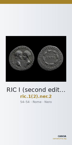 RIC I (second edition) Nero 2 — CANOA