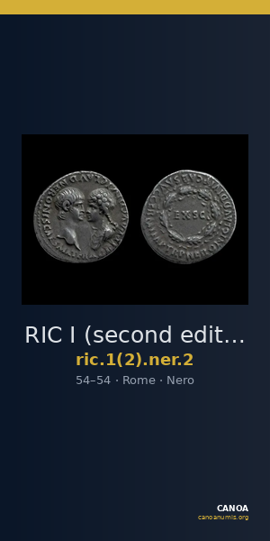 RIC I (second edition) Nero 2 — CANOA