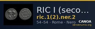 RIC I (second edition) Nero 2 — CANOA