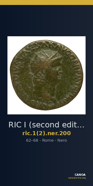 RIC I (second edition) Nero 200 — CANOA