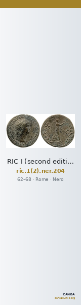 RIC I (second edition) Nero 204 — CANOA