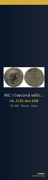 RIC I (second edition) Nero 204 — CANOA