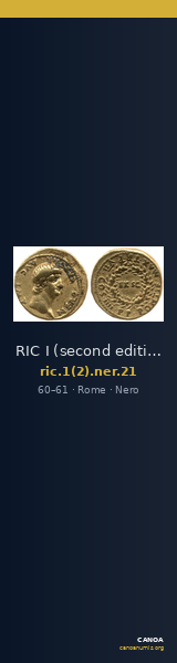 RIC I (second edition) Nero 21 — CANOA