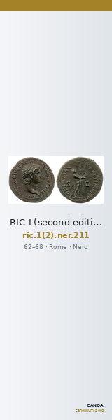 RIC I (second edition) Nero 211 — CANOA
