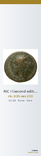 RIC I (second edition) Nero 213 — CANOA