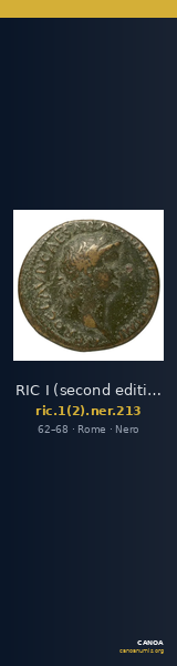 RIC I (second edition) Nero 213 — CANOA