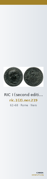 RIC I (second edition) Nero 219 — CANOA