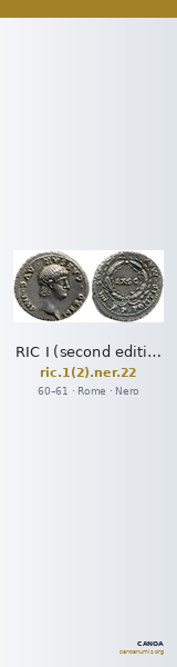 RIC I (second edition) Nero 22 — CANOA