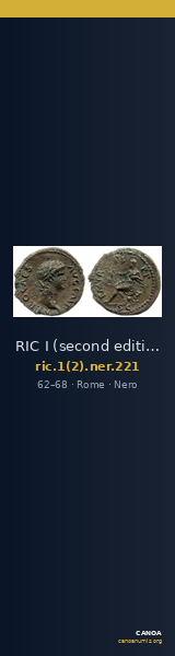 RIC I (second edition) Nero 221 — CANOA
