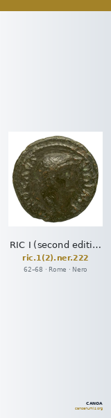 RIC I (second edition) Nero 222 — CANOA