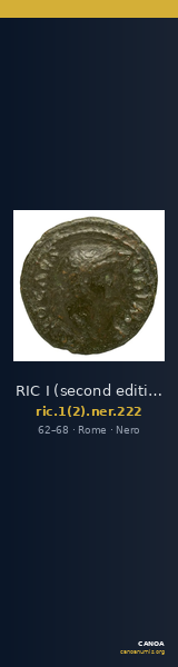 RIC I (second edition) Nero 222 — CANOA