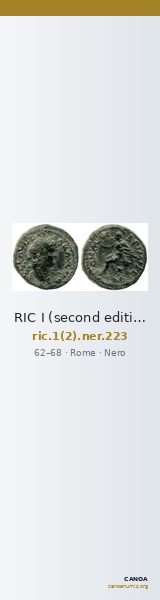 RIC I (second edition) Nero 223 — CANOA