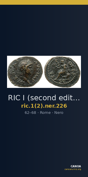 RIC I (second edition) Nero 226 — CANOA