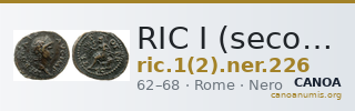 RIC I (second edition) Nero 226 — CANOA