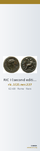 RIC I (second edition) Nero 227 — CANOA