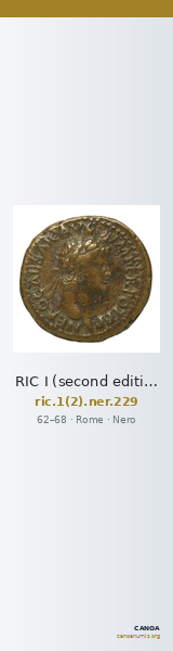 RIC I (second edition) Nero 229 — CANOA