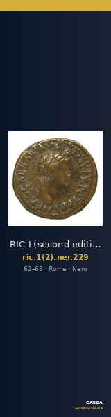 RIC I (second edition) Nero 229 — CANOA