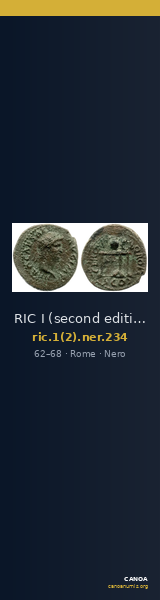 RIC I (second edition) Nero 234 — CANOA