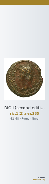 RIC I (second edition) Nero 235 — CANOA